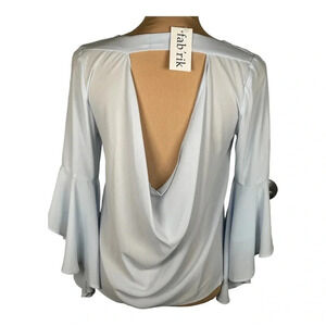 Fab’rik Bell Sleeve Top NWT